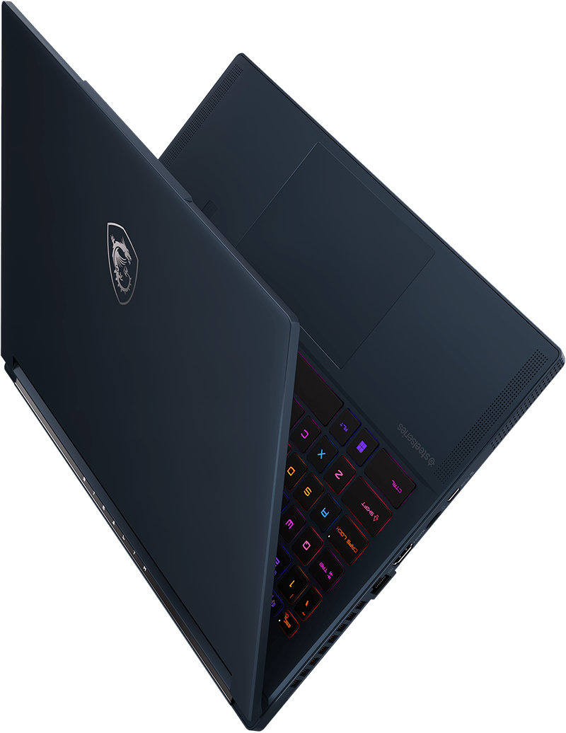 Лаптоп MSI Stealth 16 Studio A13VG (9S7-15F212-054)(син) с подарък геймърски стол Fury - Avenger M+, четиринадесетядрен Intel Core i7-13700H 2.4/5GHz, 16" (40.64 cm) 240Hz QHD+ Anti-Glare & GF RTX 4070 8GB, 32GB DDR5, 1TB SSD, Thunderbolt 4, No OS - характеристика 1