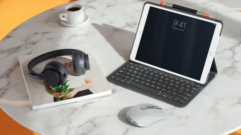 Мишка Logitech MX Anywhere 3 for Mac (910-005991), оптична (4000 dpi), безжична, USB, бяло-сива - характеристика 5