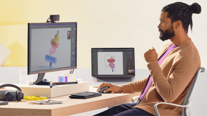 Мишка Logitech MX Master 3S For Mac, оптична (8000 dpi), безжична, USB, Bluetooth, 7 бутона, черна - характеристика 2