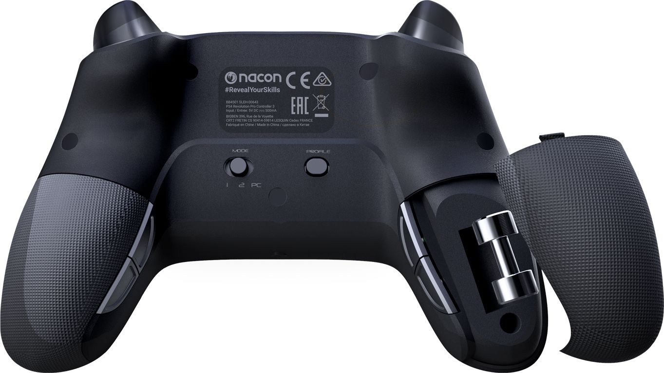 Геймпад Nacon Revolution Pro Controller V3, за PS4/PC, черен - характеристика 1