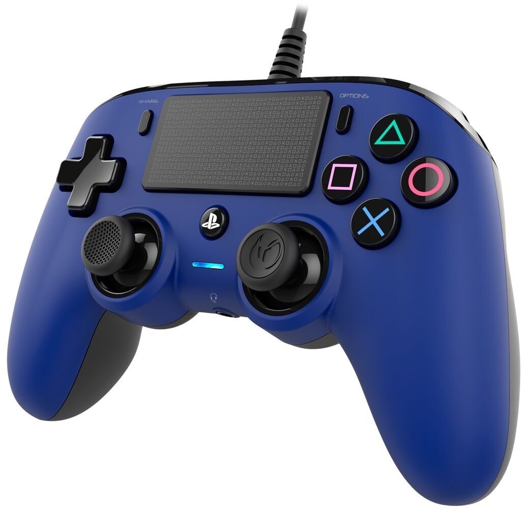 Геймпад Nacon Wired Compact, за PS4, син - характеристика 1