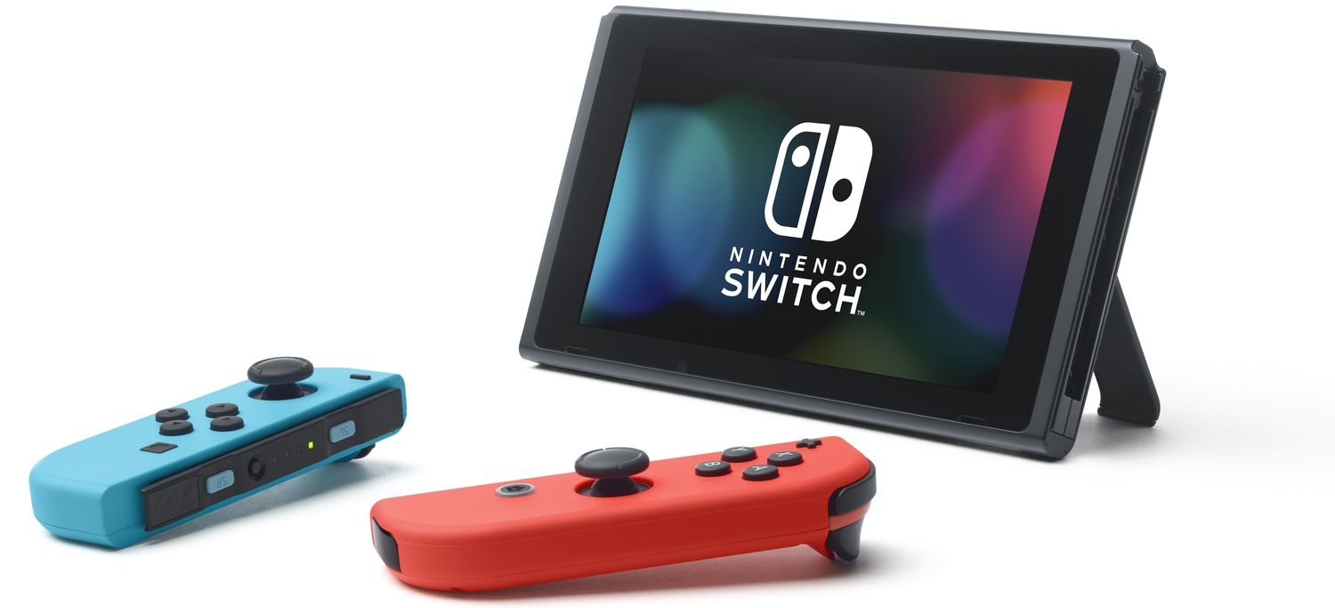 Конзола Nintendo Switch, 32GB, червен/син - характеристика 2