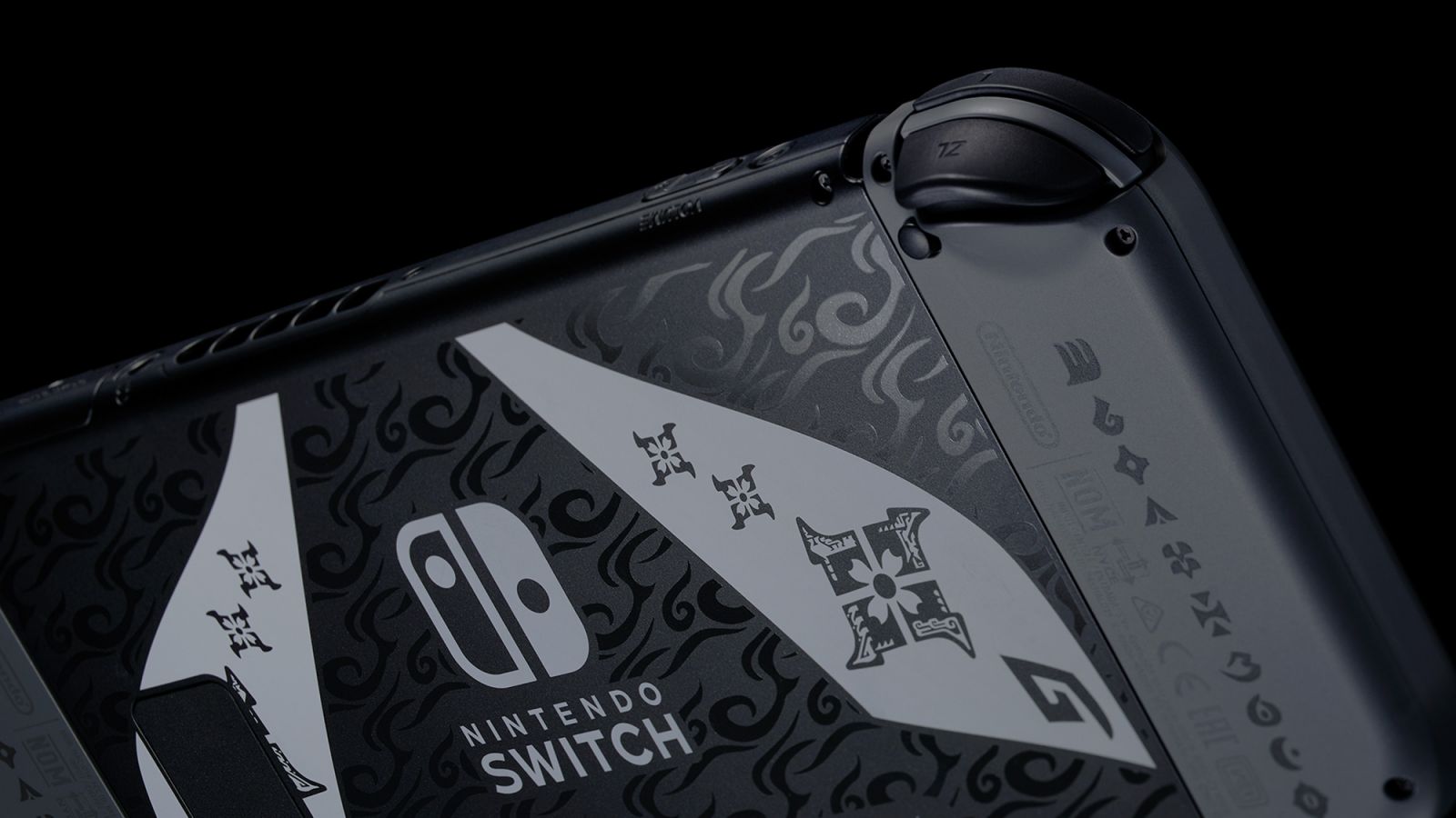 Конзола Nintendo Switch - Monster Hunter Rise Edition, 32GB, черна/сива - характеристика 2