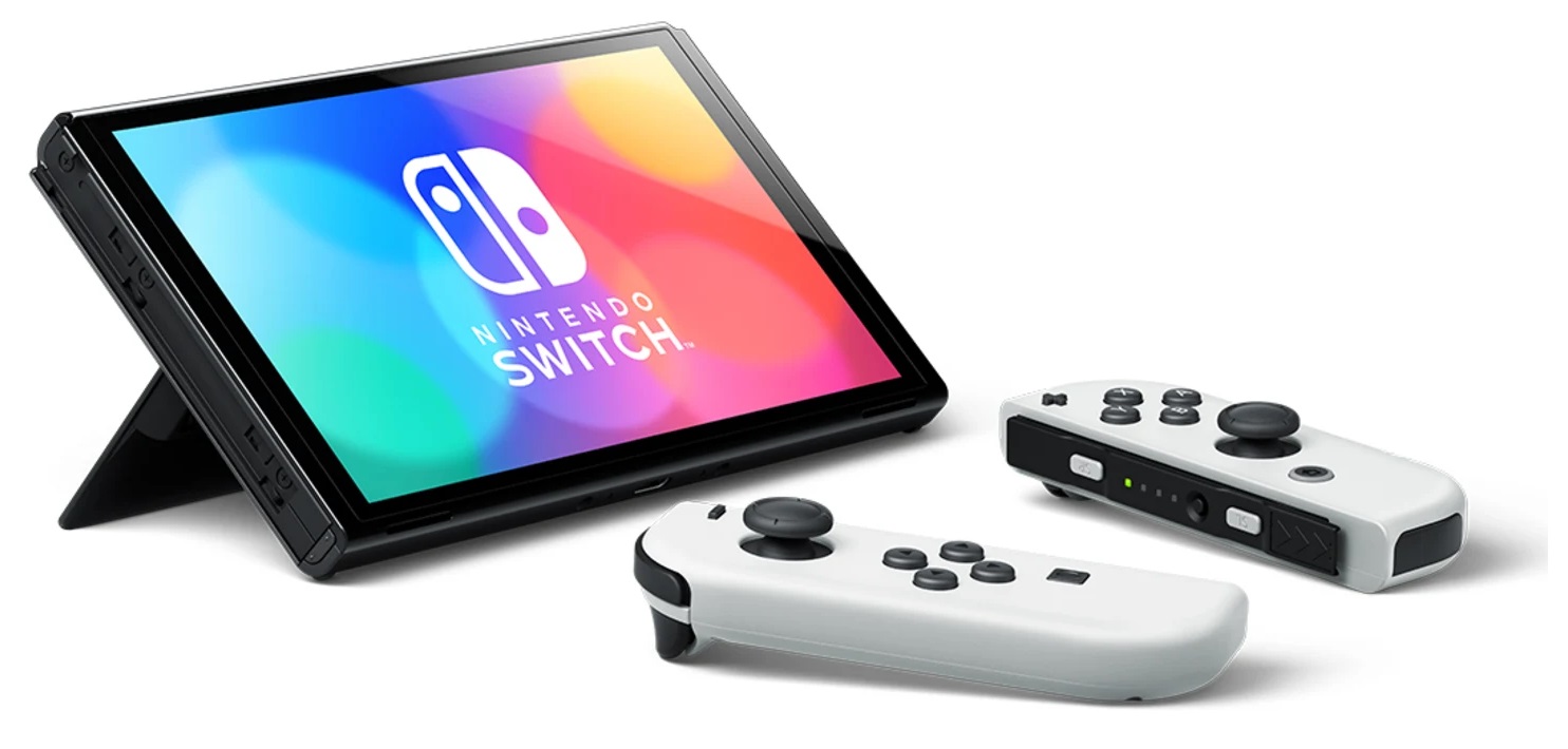 Конзола Nintendo Switch OLED, 64GB, бяла - характеристика 2