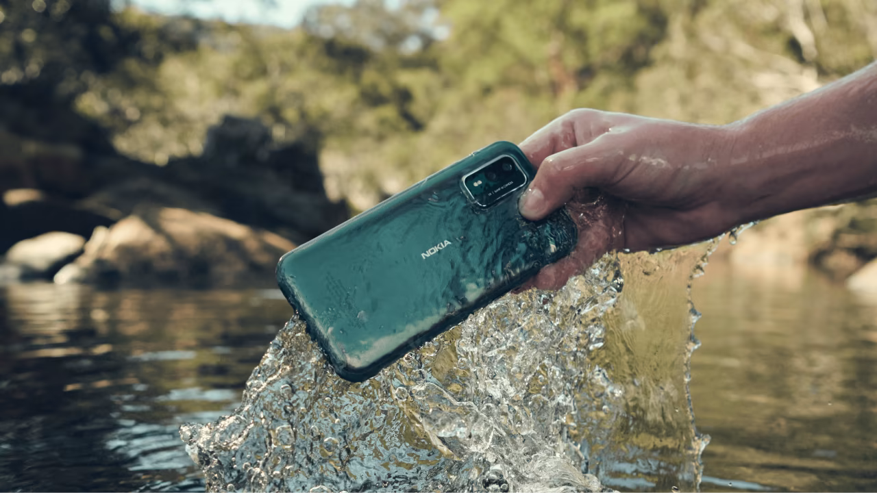 Смартфон Nokia XR21(зелен), поддържа 2 SIM карти, 6.49" (16.48 cm) 120Hz IPS дисплей, осемядрен Qualcomm SM6375 Snapdragon 695 5G 2 x 2.2GHz + 6 x 1.7GHz, 6GB RAM, 128GB Flash памет, 64.0 + 8.0 & 16.0 Mpix камера, Android, 231g - характеристика 1
