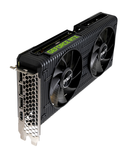 Видео карта Nvidia GF RTX 3060, 12GB, Palit Dual, PCI-E 4.0, GDDR6, 192bit, DisplayPort, HDMI - характеристика 1