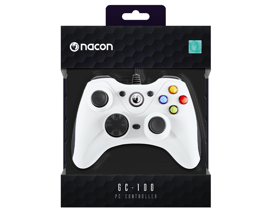 Геймпад Nacon GC-100XF, жичен, Windows, USB, бял - характеристика 2
