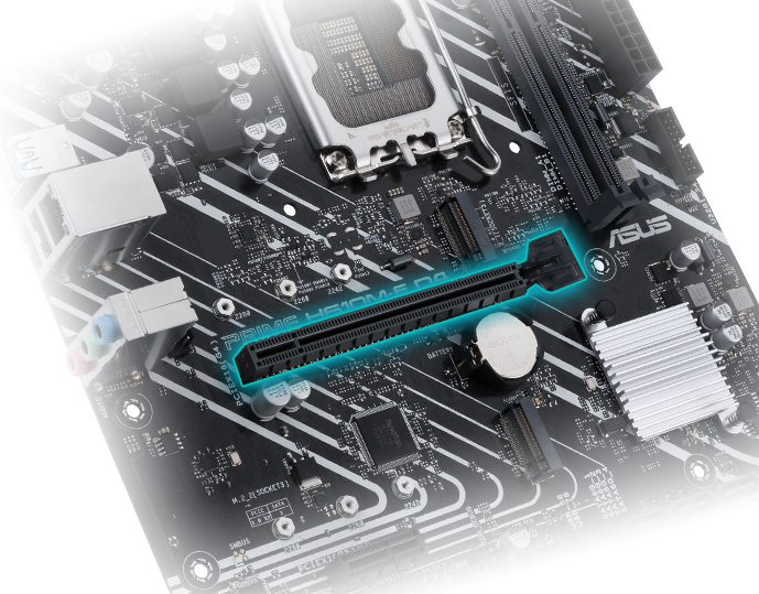 Дънна платка ASUS PRIME H610M E D4, H610, DDR4, PCI-E 4.0, (DP&D-Sub&HDMI), 4x SATA 6Gb/s, 2x M.2, x USB 3.2 Gen 1 Type-A, Micro ATX - характеристика 10