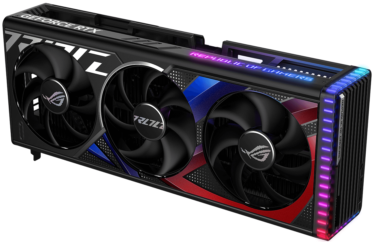 Видео карта Nvidia GF RTX 4090, 24GB, ROG Strix OC, PCI-E 4.0, GDDR6X, 384-bit, DisplayPort, HDMI - характеристика 1