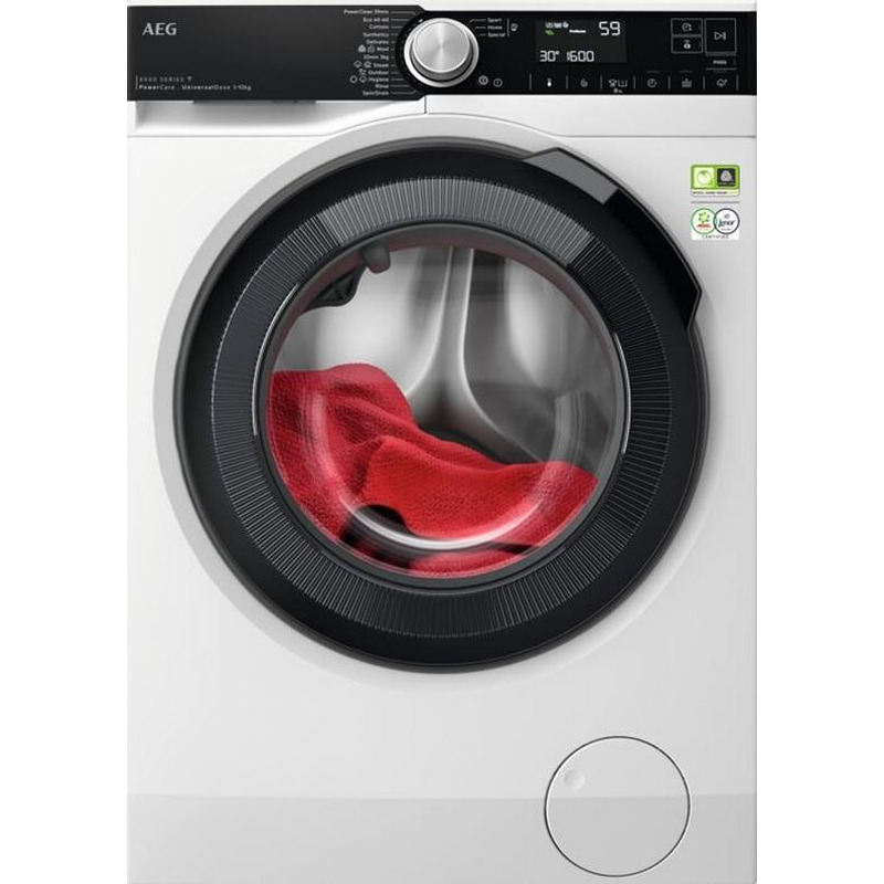 Перална машина AEG LFR85166OE, клас A, 10 кг. капацитет, 1600 оборота в минута, 15 програми, свободностояща, 60 cm, бяла - характеристика 1