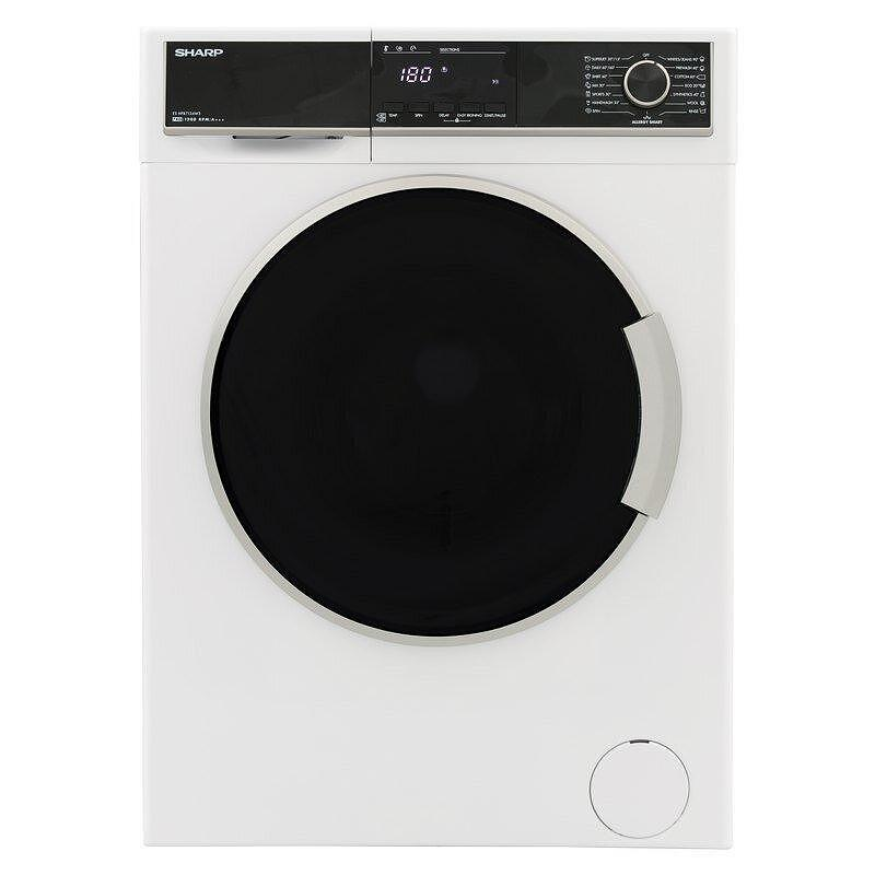 Перална машина Sharp ES-HFB912AWC, клас C, 9 кг. капацитет, 1200 оборота в минута, 15 програми, свободностояща, 60 cm, бяла - характеристика 1