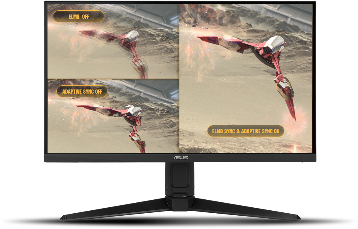 Монитор Asus VG27AQL1A, 27" (68.58 cm) IPS панел, 170Hz, WQHD, 1ms (MPRT), 100000000:1, 400 cd/m2, DisplayPort, HDMI - характеристика 7