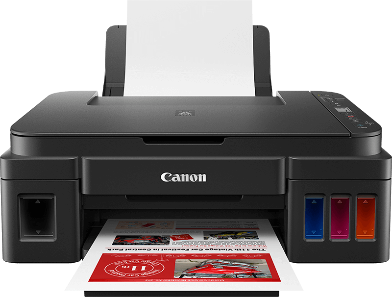 Мултифункционално мастиленоструйно устройство Canon PIXMA G3411, цветен, принтер/копир/скенер, 4800 x 1200 dpi, 15 стр/мин, Wi-Fi 802.11n, USB, A4 - характеристика 1