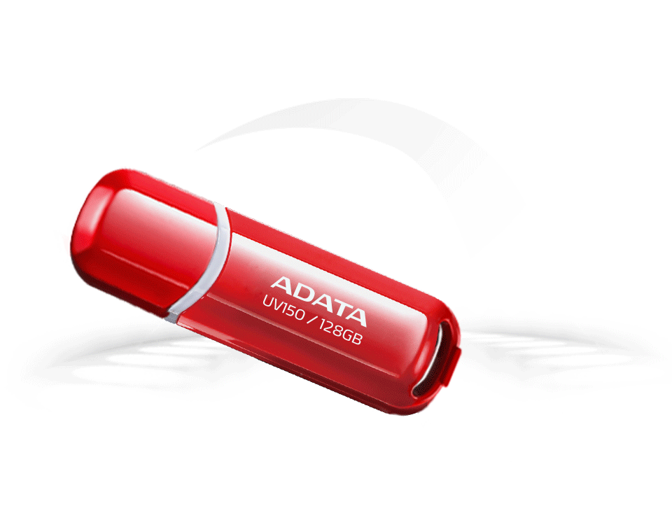 Памет 64GB USB Flash Drive, А-Data UV150, USB 3.0, черна - характеристика 1