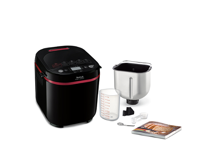 Хлебопекарна Tefal Pain Plaisir (PF220838), 650W, 17 програми, вместимост до 1000g, LCD дисплей, черна - характеристика 2