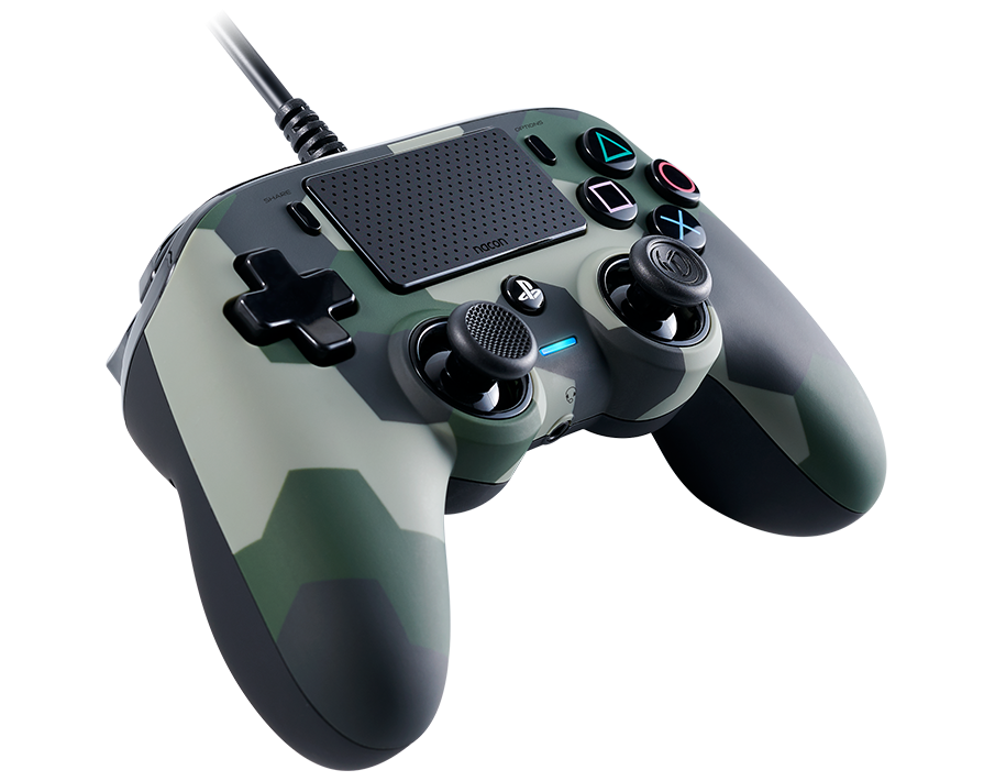Геймпад Nacon Wired Compact Controller, жичен, Windows/PS4, USB, жак за слушалки, камуфлаж - характеристика 2