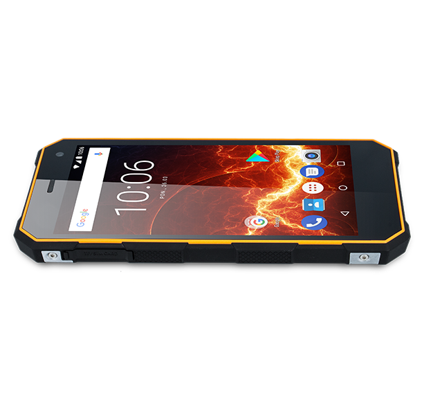 Смартфон myPhone Hammer Enegy (черен), поддържа 2 sim карти, 5.0" (12.70 cm) IPS дисплей, 16GB Flash памет (+ microSD слот), 8 MPix камера, IP68 - характеристика 2