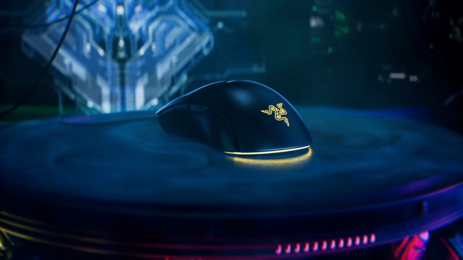 Мишка Razer Cobra, оптична (8500 dpi), USB, подсветка, черна - характеристика 1