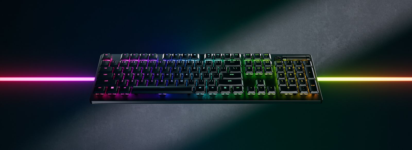 Клавиатура Razer DeathStalker V2 Pro, безжична, гейминг, RGB подсветка, черна, USB C - характеристика 1