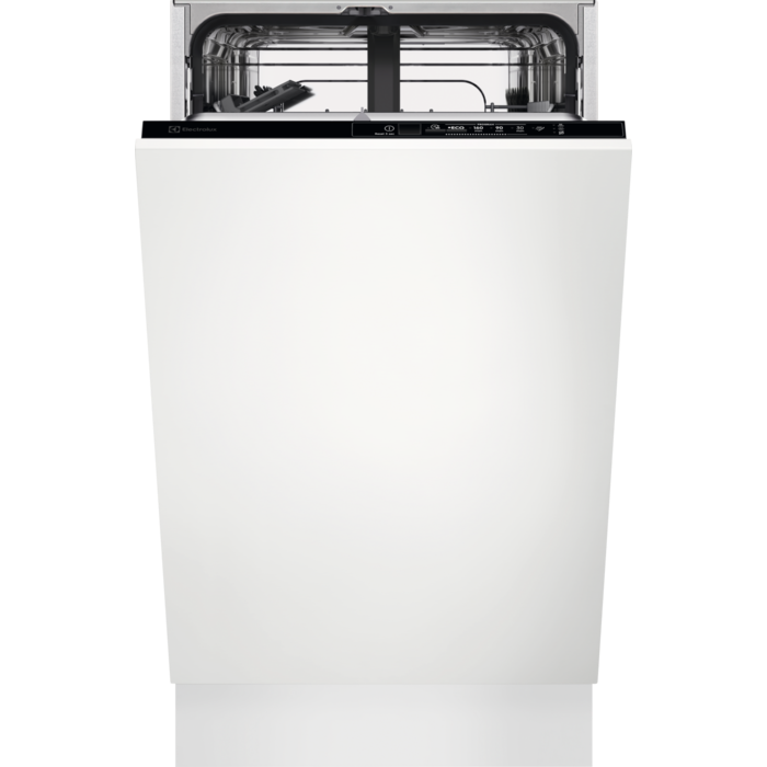 Съдомиялна за вграждане Electrolux EEA12100L, клас F, 9 комплекта, 5 програми, 3 температури, технология AirDry, WaterStop, бяла - характеристика 1