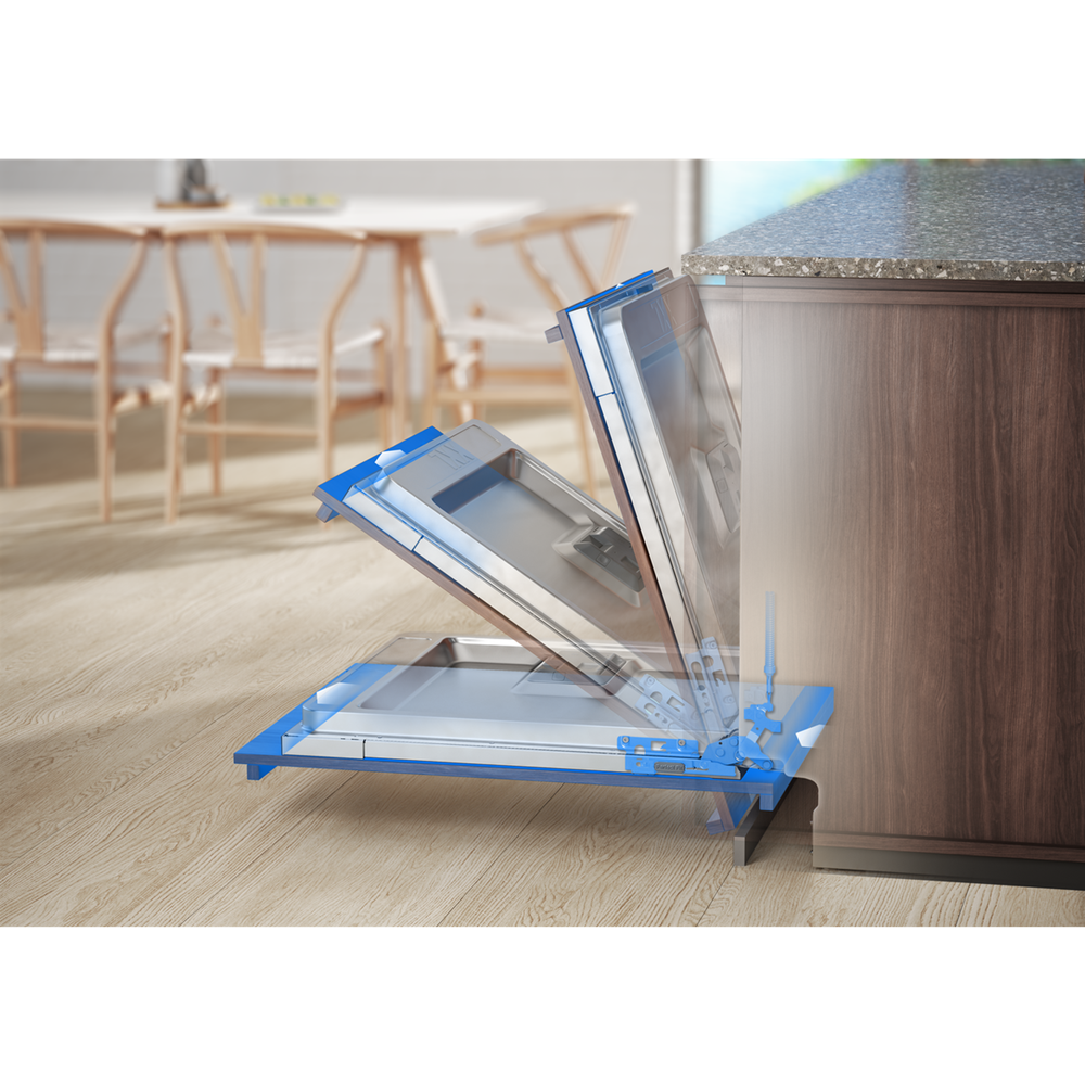 Съдомиялна за вграждане Electrolux EEA12100L, клас F, 9 комплекта, 5 програми, 3 температури, технология AirDry, WaterStop, бяла - характеристика 3