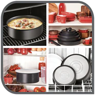 Комплект Tefal L1539153, алуминий, черен - характеристика 1