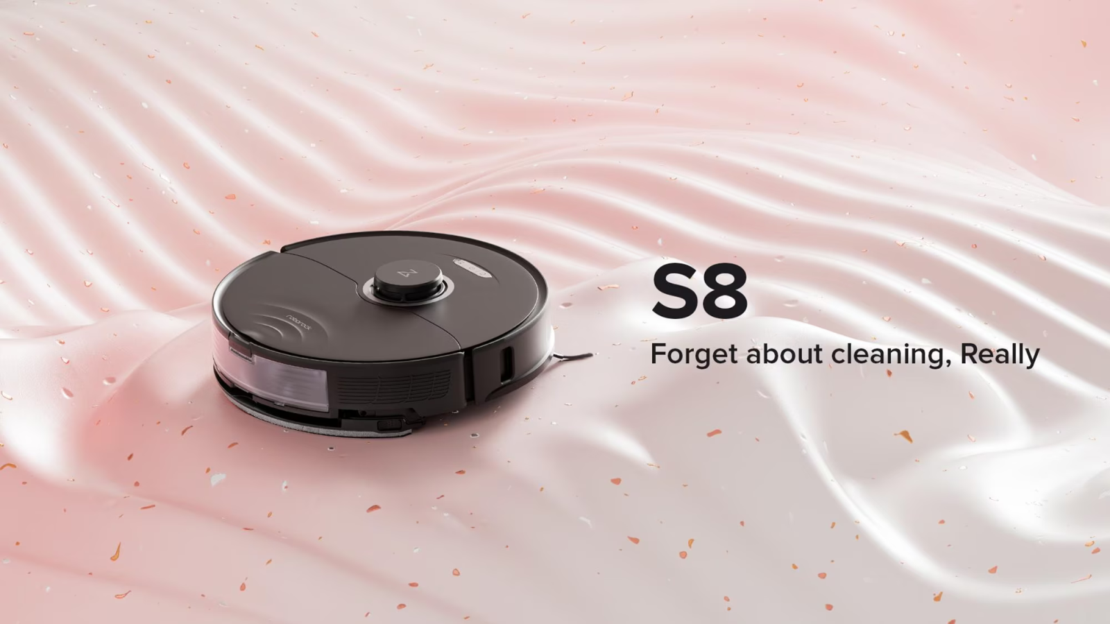 Прахосмукачка Roborock S8, робот, 400мл капацитет на контейнера, 69W, до 180 време на работа, АI Paзпoзнaвaнe нa пpeпятcтвия, черна - характеристика 1