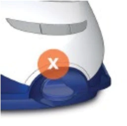 Парогенератор Philips PSG8130/80, Steam Glide покритие, до 8.5 бара налягане на парата, 170 г/мин непрекъсната пара, парен удар до 700 г., OptimalTemp технология, 2700W, черен - характеристика 9