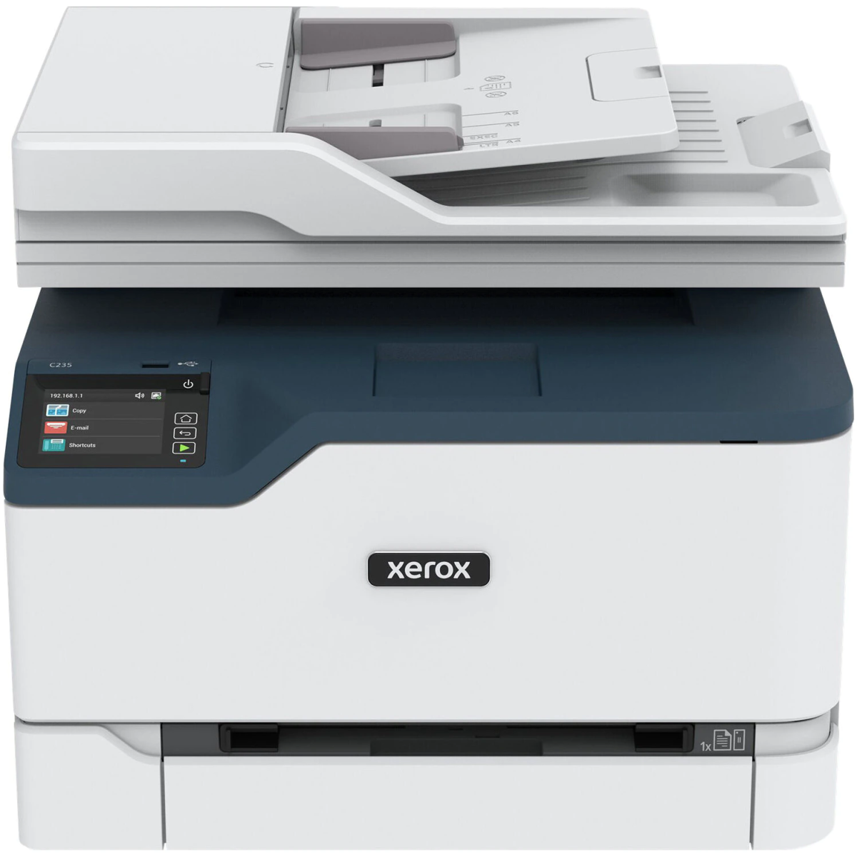 Мултифункционално лазерно устройство Xerox C235, цветен принтер/копир/скенер/факс, 600 x 600, 22 стр./мин, Wi-Fi, LAN, USB, A4 - характеристика 2