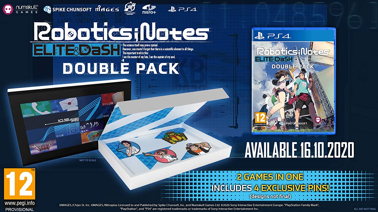 Robotics Notes Double Pack - Badge Collector's Edition (PS4)