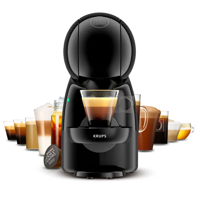Кафемашина на капсули Krups Nescafe Dolce Gusto Piccolo XS, 1600W, 15 bar, 0.8 l. обем на резервоара за вода, черна - характеристика 1