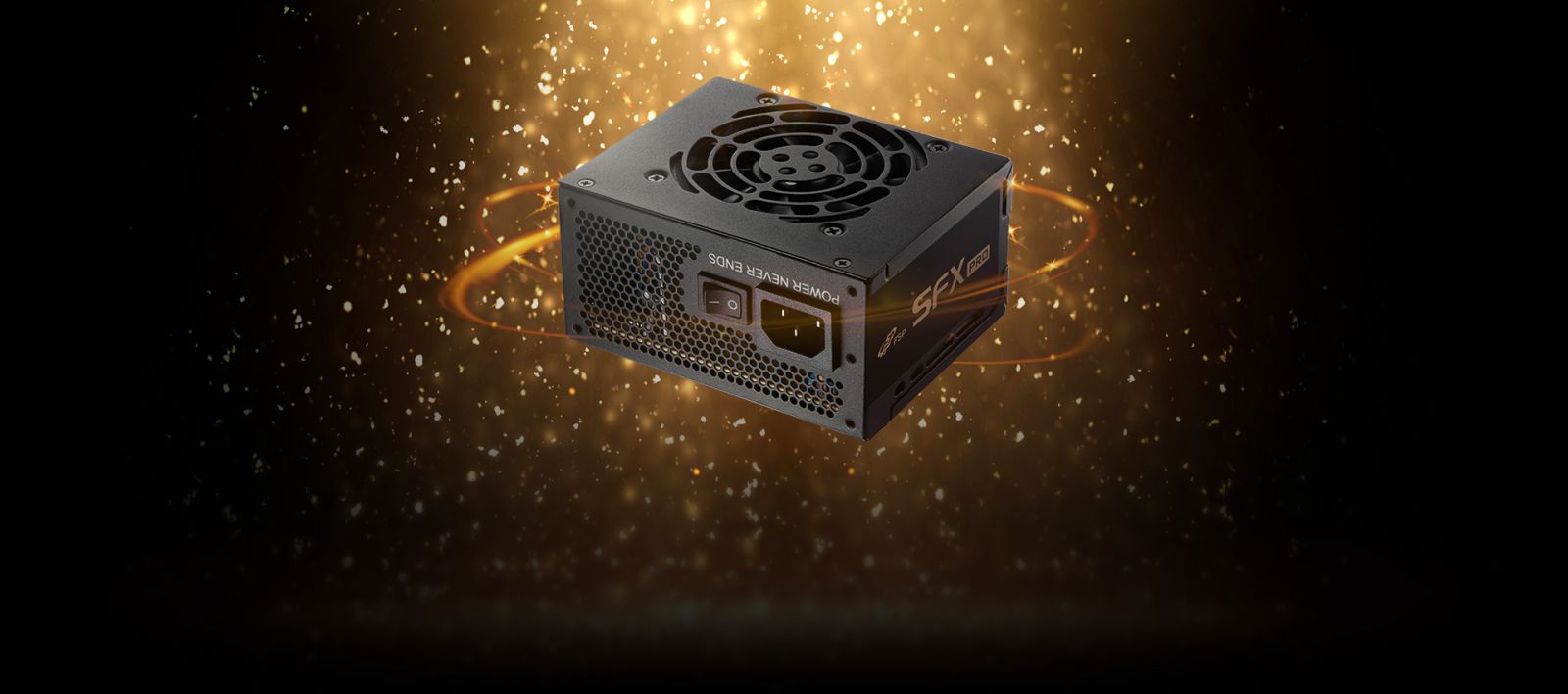 Захранване FSP SFX PRO, 450W, Active PFC, 80 Plus Bronze, 80mm вентилатор - характеристика 1