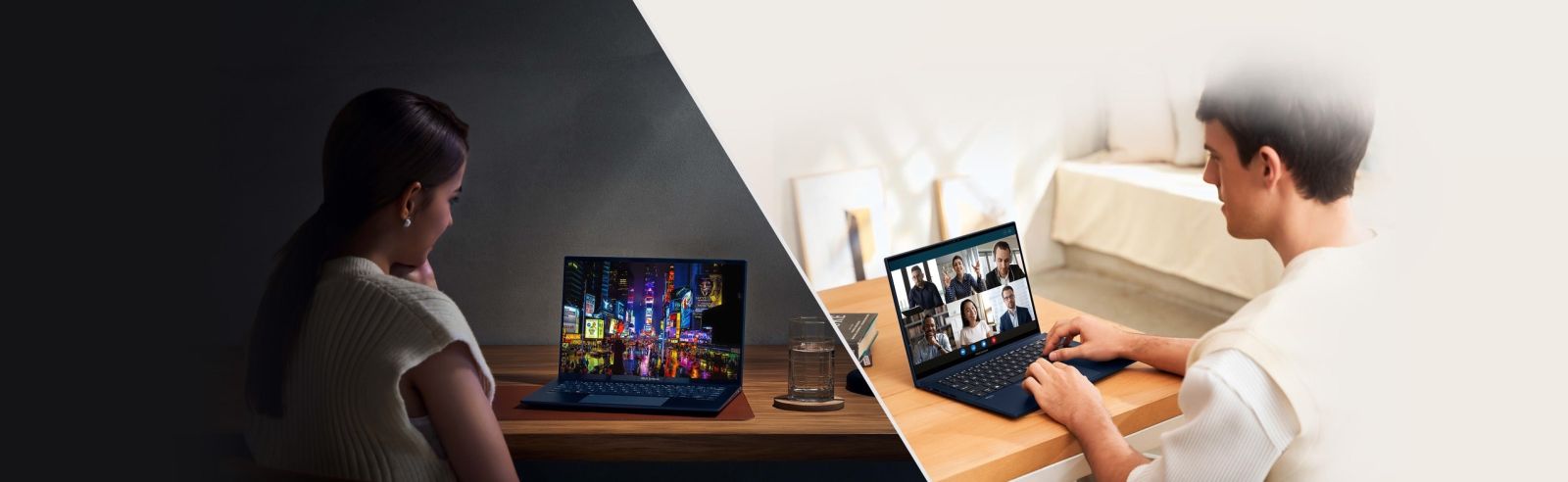 Лаптоп Asus ZenBook 14 OLED UX3402VA-KM731X (90NB10G1-M00BU0), дванадесетядрен Intel Core i7-1360P 2.2/5.0GHz, 14" (35.56 cm) WQXGA+ 90Hz дисплей (HDMI), 16GB LPDDR5, 1TB SSD NVMe, 2x Thunderbolt 4, Windows 11 Pro, 1.39kg - характеристика 3