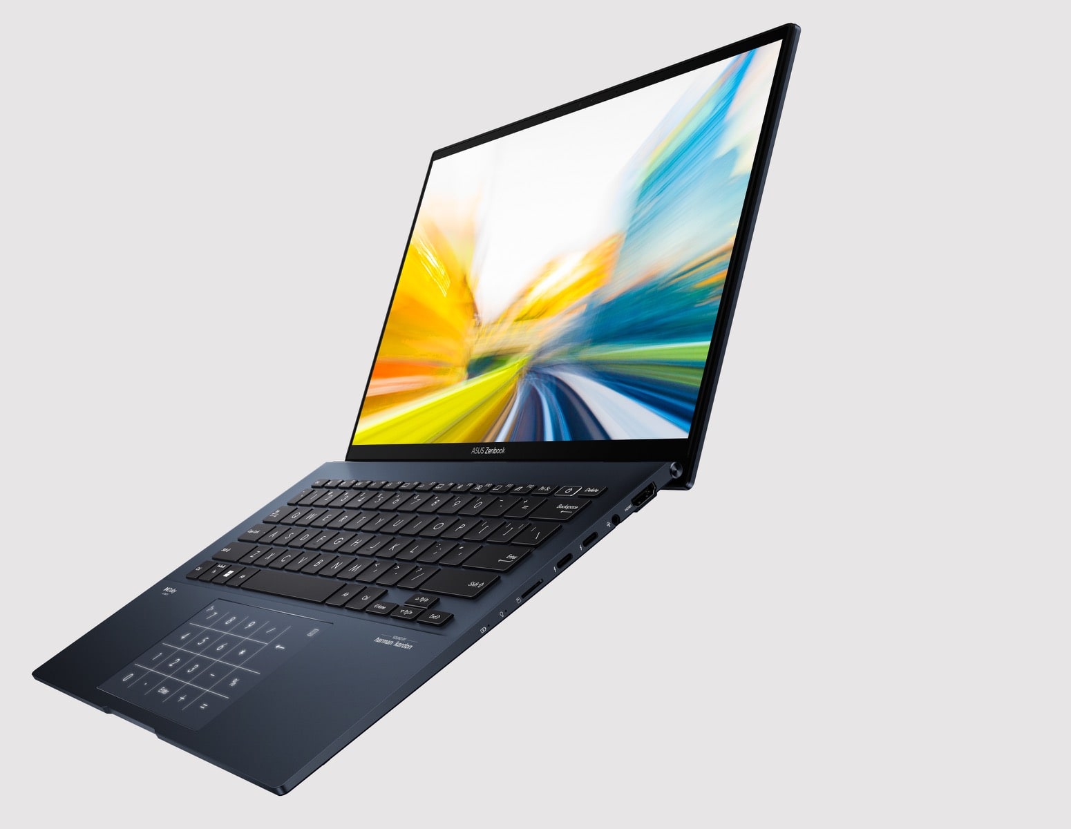 Лаптоп Asus ZenBook 14 OLED UX3402VA-KM731X (90NB10G1-M00BU0), дванадесетядрен Intel Core i7-1360P 2.2/5.0GHz, 14" (35.56 cm) WQXGA+ 90Hz дисплей (HDMI), 16GB LPDDR5, 1TB SSD NVMe, 2x Thunderbolt 4, Windows 11 Pro, 1.39kg - характеристика 4