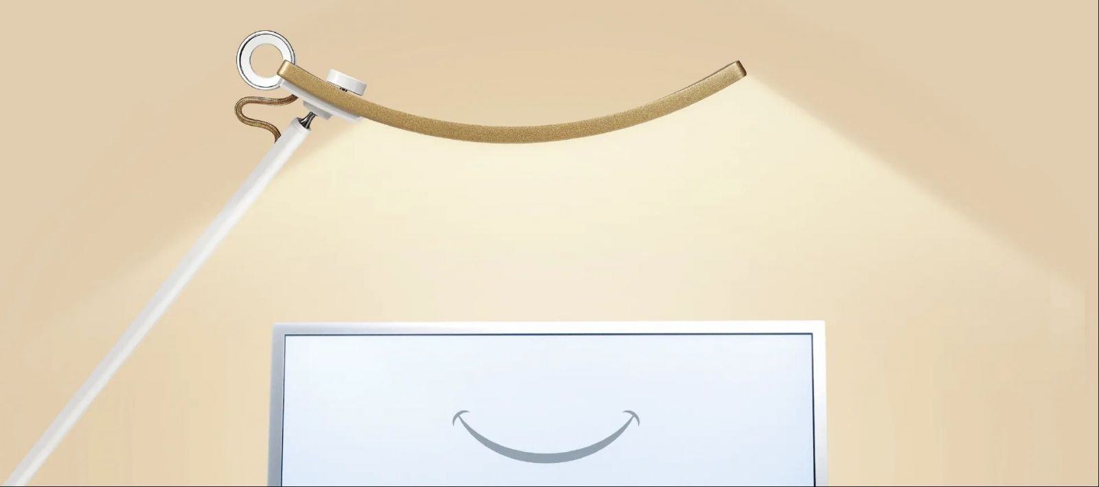 LED лампа BenQ WiT e-Reading Desk Lamp Slver, настолна, 18W, 900lm, 2700~5700K, технология Smile Curve, допълнителна подвижност, сребриста - характеристика 2
