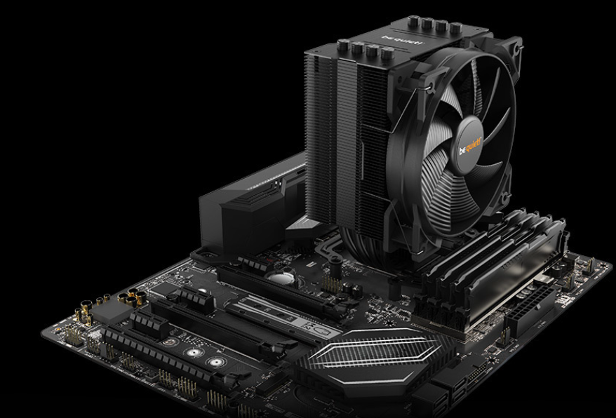 Охлаждане за процесор be quiet! PURE ROCK 2 BLACK, съвместимост със сокети LGA 1150/1151/1155/1200/2011 (-3)/2066 & AMD AM4/AM3+ - характеристика 4