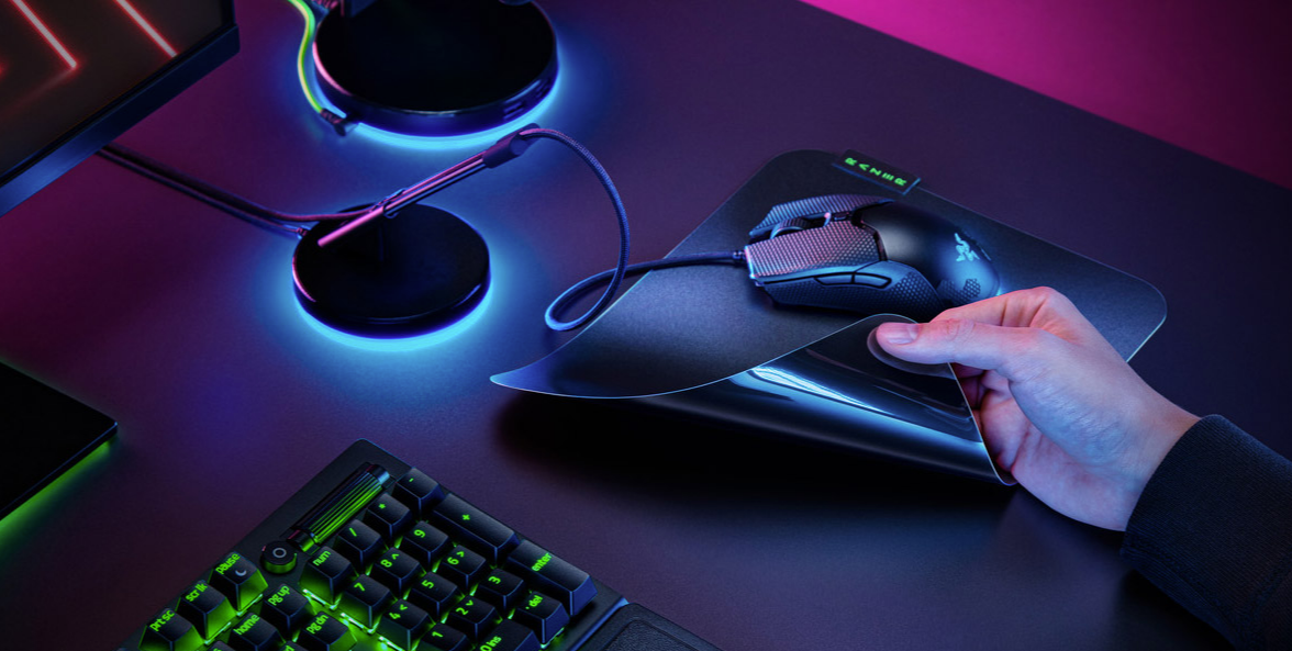Подложка за мишка Razer Sphex V3 - Large, гейминг, черна, 450 x 400 x 0.4 mm - характеристика 3