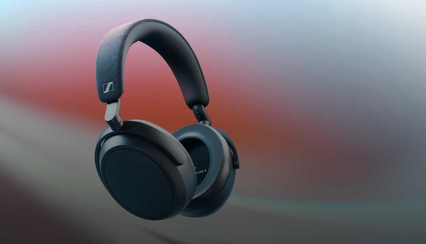 Слушалки Sennheiser MOMENTUM 4, безжични, Bluetooth, микрофон, дo 60 чaca живoт нa бaтepиятa, шумопотискащи, черни - характеристика 1