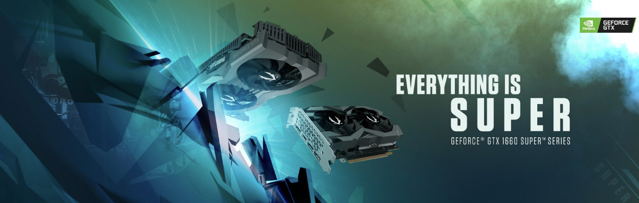 Видео карта Nvidia GeForce GTX 1660 Super, 6GB, Zotac Twin Fan, PCI-E 3.0, GDDR6, 192-bit, HDMI, DisplayPort - характеристика 1