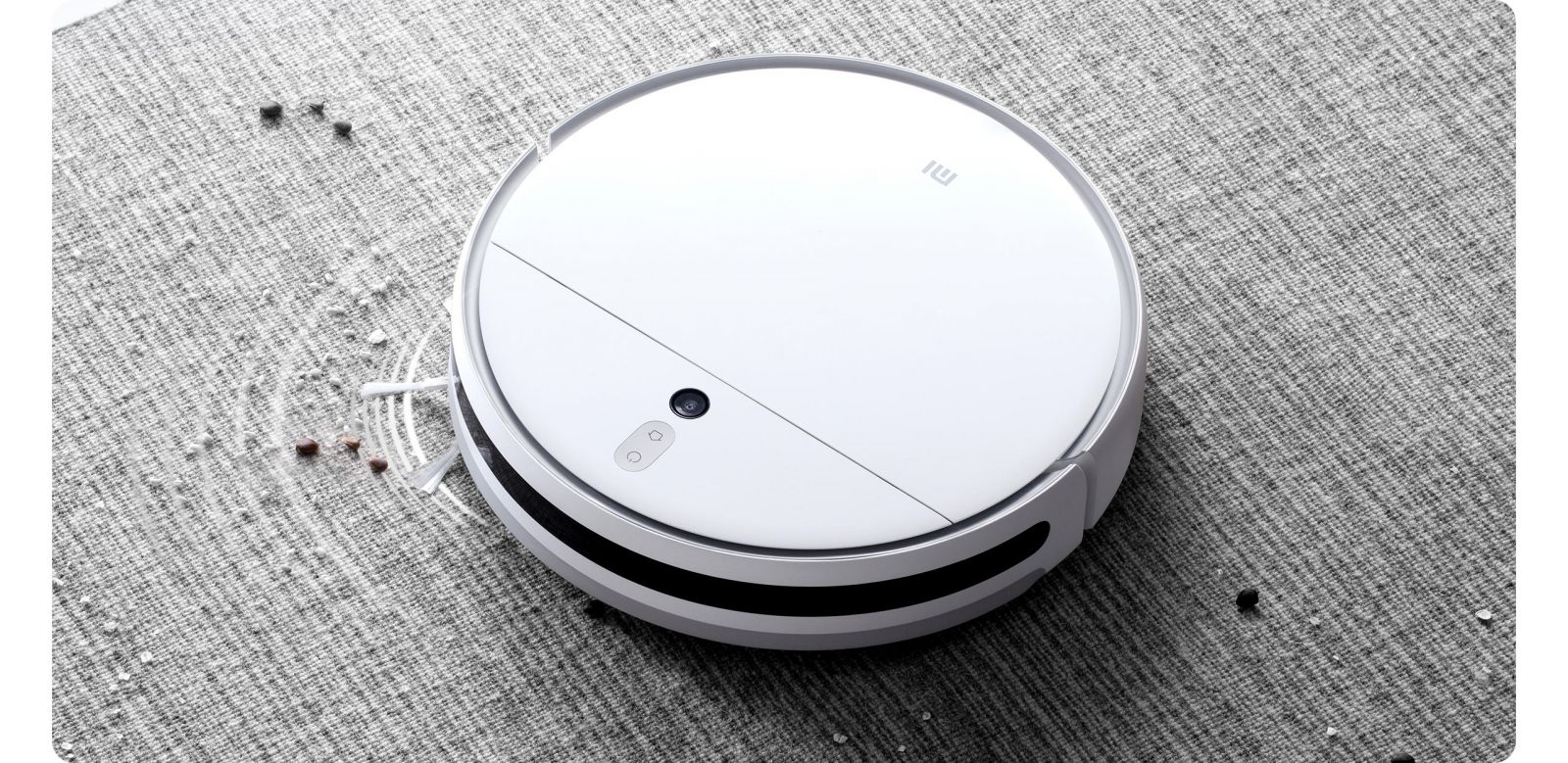 Прахосмукачка Xiaomi Mi Robot Vacuum-Mop 2 EU, робот, 0.55 л. капацитет на контейнера, бяла - характеристика 2