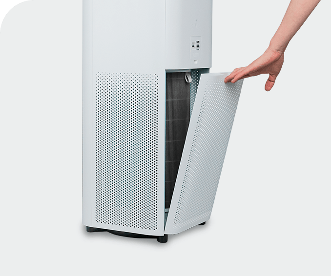 Пречиствател на въздух XIAOMI Mi Air Purifier 4 Pro, 50W, за помещения от 35 до 60m², OLED дисплей, Smart control, Wi-Fi, Voice Controlled, бял - характеристика 10