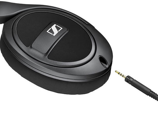 Слушалки Sennheiser HD 569, микрофон, 10-28000Нz честотен диапазон, 3 м кaбeл, черни - характеристика 2
