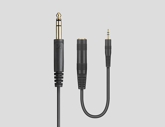 Слушалки Sennheiser HD 560S, 6.3mm jack, 3.5mm преходник, черни - характеристика 5