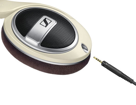 Слушалки Sennheiser HD 599, 12-38500Нz честотен диапазон, 3 м кaбeл, бежови - характеристика 3