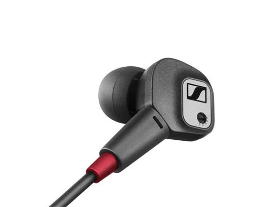 Слушалки Sennheiser IE 80 S, сваляеми кабели, ръчна настройка на звука, куки за уши, калъф, черни - характеристика 2