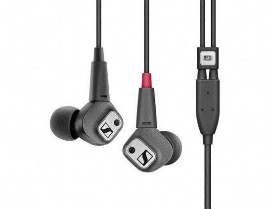 Слушалки Sennheiser IE 80 S, сваляеми кабели, ръчна настройка на звука, куки за уши, калъф, черни - характеристика 5