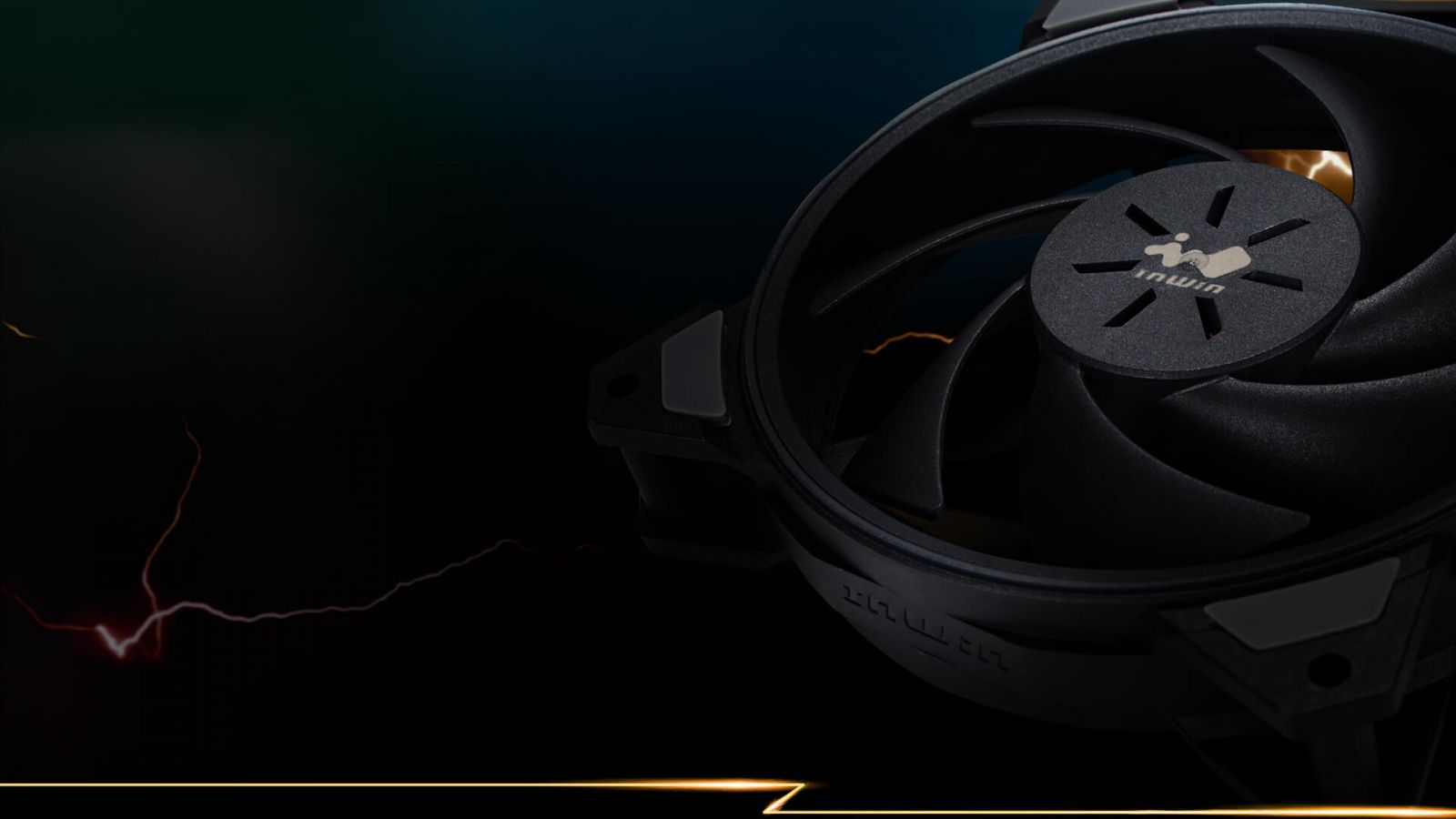 Вентилатори 120mm InWin Sirius Loop ASL120 (ASL120FAN-3PK), 4-pin, ARGB подсветка, черни - характеристика 2