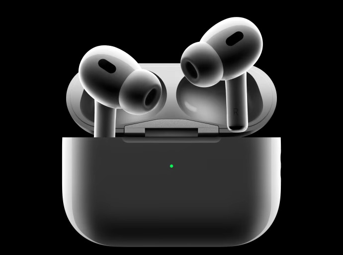 Слушалки Apple AirPods Pro (2nd generation) 2022, безжични, Bluetooth 5.3, микрофон, IPX4, Active Noise Cancellation, сензорни бутони, Adaptive Transparency, Adaptive EQ, Personalized Spatial Audio, тип "тапи", бели - характеристика 12