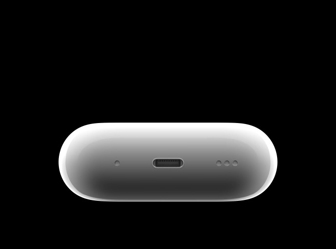 Слушалки Apple AirPods Pro (2nd generation) 2022, безжични, Bluetooth 5.3, микрофон, IPX4, Active Noise Cancellation, сензорни бутони, Adaptive Transparency, Adaptive EQ, Personalized Spatial Audio, тип "тапи", бели - характеристика 13