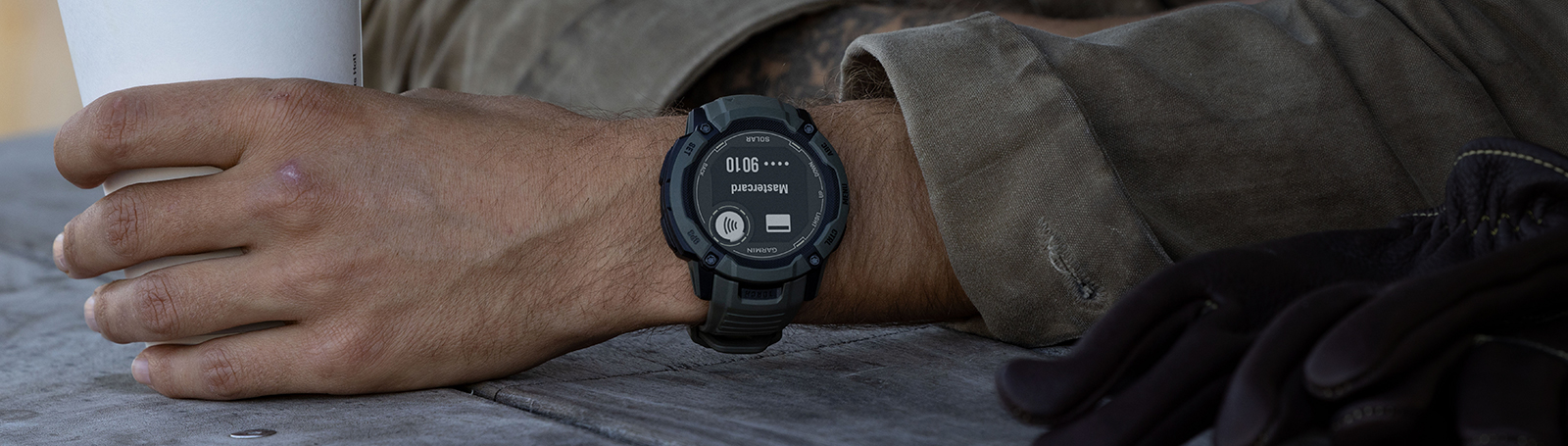Смарт часовник Garmin Instinct 2X Solar Flame Red, 1.1" x 1.1" (2.7 x 2.7cm), MIP дисплей, до 60 часа време на работа в GPS режим, пулсомер, слънчево зареждане, GPS, фитнес режими, червен - характеристика 12
